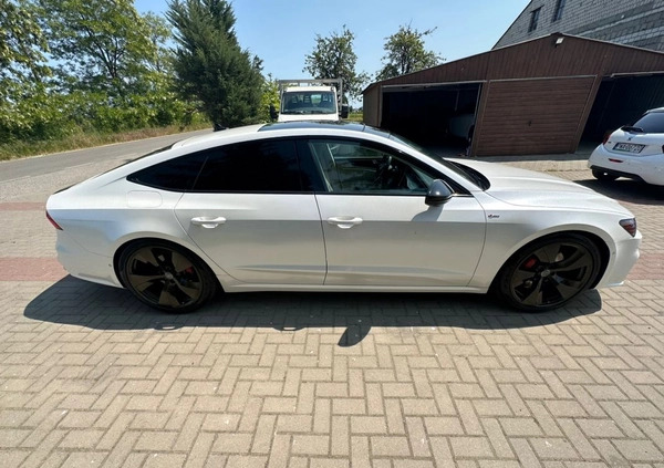 Audi A7 cena 190000 przebieg: 45000, rok produkcji 2019 z Wągrowiec małe 211